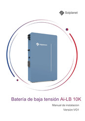 Solplanet Ai-LB 10K Manual De Instalación