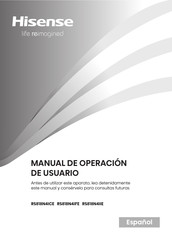 Hisense RS818N4IFE Manual De Operación