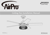 Progress Lighting AirPro P250101 Manual De Instalación