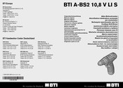 BTI A-BS2 10,8 V LI S Manual Original