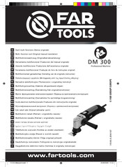 Far Tools DM 300 Traducción Del Manual Original