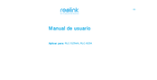 Reolink RLC-523WA Manual Del Usuario