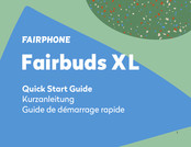 Fairphone Fairbuds XL Guia De Inicio Rapido