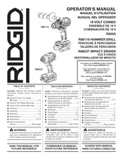 RIDGID R9205 Manual Del Operador