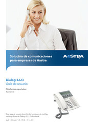 Aastra Dialog 4223 Professional Guía De Usuario