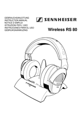 Sennheiser Wireless RS 80 Instruciones Para El Uso