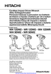 Hitachi WR 9DM2 Instrucciones De Manejo