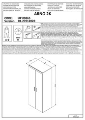 Forma Ideale ARNO 2K UP 00865 Instrucciones De Montaje