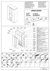 Forma Ideale HANA 3K2FO UP 00353 Instrucciones De Montaje