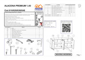 Orlandi ALACENA PREMIUM 616 Instrucciones De Montaje