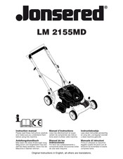 Jonsered LM 2155MD Manual De Las Instrucciones