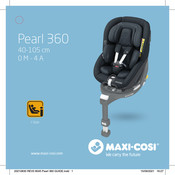 Maxi-Cosi Pearl 360 Manual Del Usuario