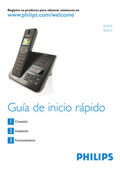 Philips SE450 Guia De Inicio Rapido