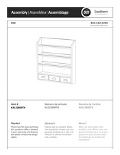 Southern Enterprises KA123800TX Manual De Instrucciones