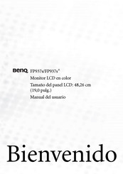 BenQ FP937s+ Manual Del Usuario