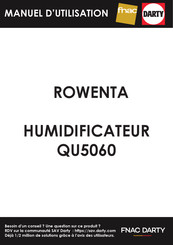 Rowenta QU5060 Manual De Instrucciones