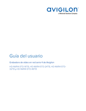 Motorola Solutions Avigilon HD-NVR4-STD-16TB Guia Del Usuario