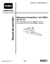 Toro PowerPlex 51138 Manual Del Operador