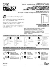 Project Source 64030-PS Instrucciones De Montaje