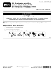 Toro 07143 Instrucciones De Instalación