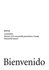 BenQ G2420HDB Manual Del Usuario
