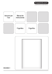 Kuppersbusch IKE2360-1 Manual De Instrucciones