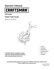 Craftsman 340 Serie Manual Del Propietário