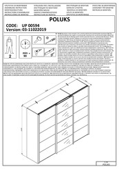 Forma Ideale POLUKS UP 00594 Instrucciones De Montaje