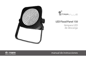 thomann Stairville LED Flood Panel 150 Manual De Instrucciones