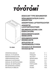 Toyotomi TD-ZB80 Manual De Instrucciones