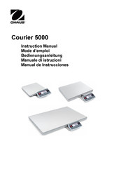 OHAUS Courier 5000 Manual De Instrucciones