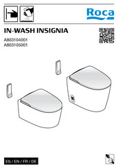 Roca IN-WASH INSIGNIA A803104001 Manual De Instrucciones