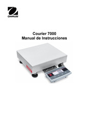 OHAUS Courier 7000 Manual De Instrucciones