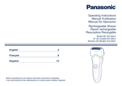 Panasonic ES-GA21 Manual De Operación