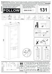 trendteam FOLLOW 2228-131-E2 Instrucciones De Montaje