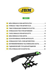 JBM 50911 Manual De Instrucciones