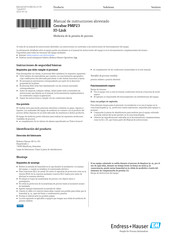 Endress+Hauser Cerabar PMP23 Manual De Instrucciones Abreviado