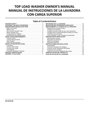 Whirlpool 7TWTW5057PW Manual Del Usuario