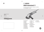 Bosch GWX Professional 14-125 Manual Original