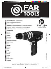 Far Tools PVF 280 Traduccion Del Manual De Instrucciones Originales