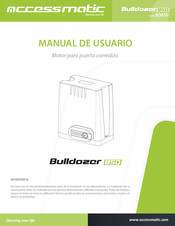 Accessmatic Bulldozer 850 Manual De Usuario