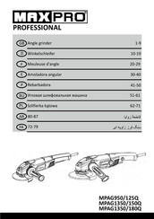 MaxPro PROFESSIONAL MPAG1350/150Q Manual