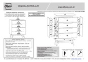 Olivar COMODA RETRO ALPI Instrucciones De Montaje