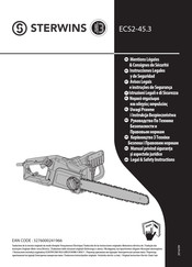 STERWINS ECS2-45.3 Instrucciones Legales Y De Seguridad