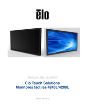 Elo Touch Solutions 4243L Manual De Usuario