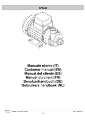 Shott SP3600 Manual Del Usuario