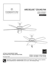 Fanimation AIRE DELUXE FP6284 Serie Instrucciones De Montaje