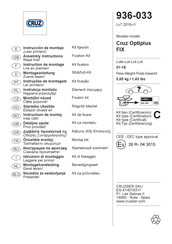 CRUZ 936-033 Instrucción De Montaje