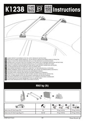 Yakima K1238 Instrucciones De Montaje