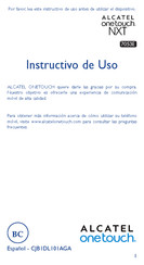 Alcatel onetouch NXT 7053E Instructivo De Uso